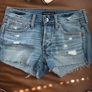 Abercrombie and Fitch denim shorts